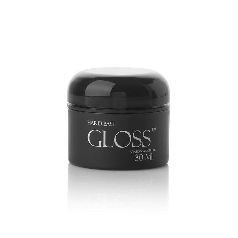 Hard Base GLOSS - gel base for gel polish, 30 ml